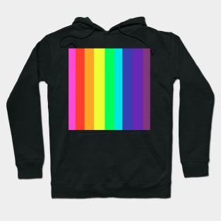 Retro rainbow stripes 2 Hoodie